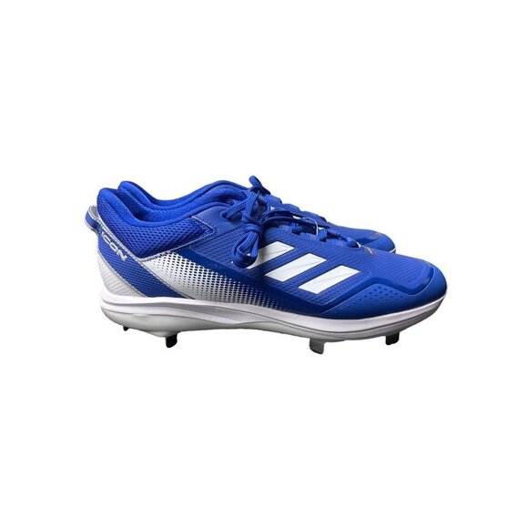 NEW! Adidas Ion 7 Baseball Cleats Royal Blue White Lightweight Men's Size 13 - Picture 1 of 9